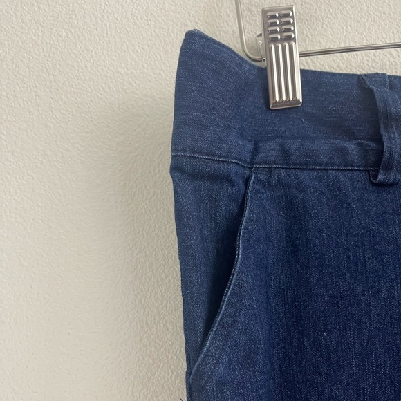 ATTENTION STRETCH CONTOURED WAIST BOOT CUT MODERN FIT DEEP BLUE JEANS SIZE 12 - Picture 3 of 8